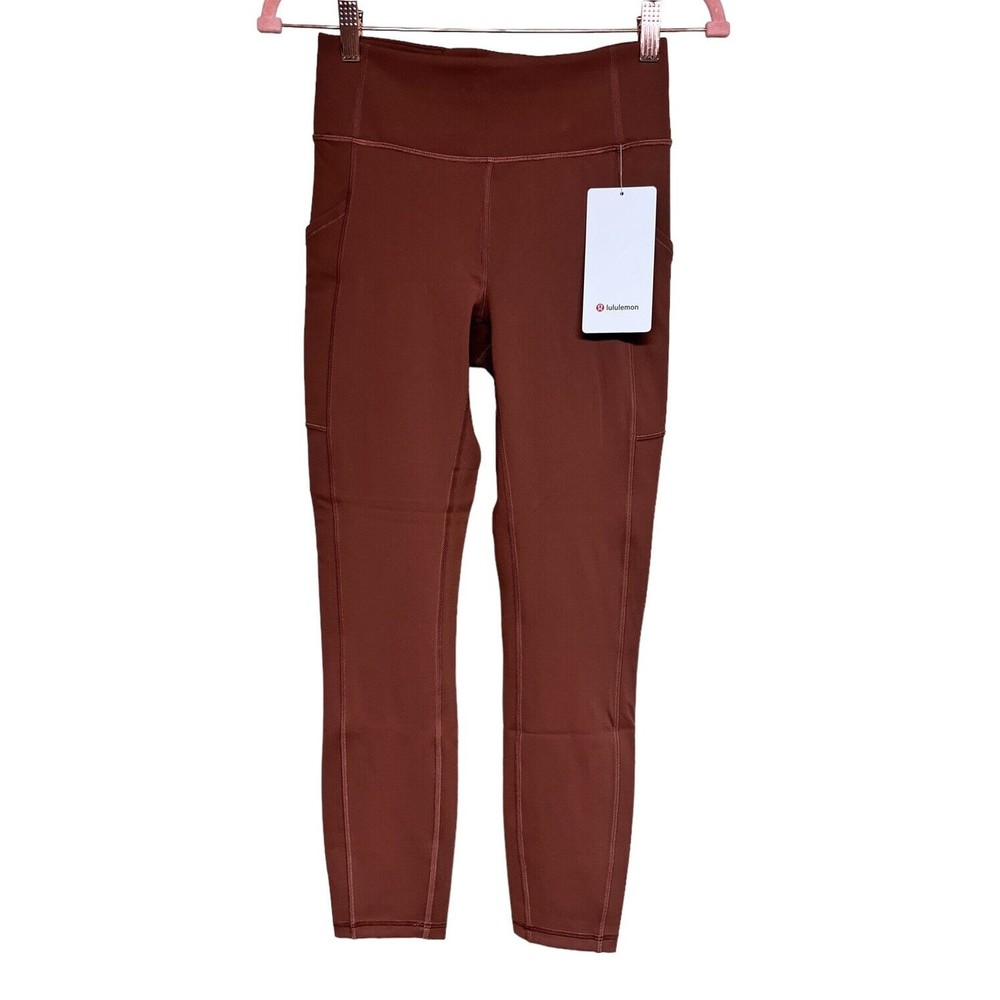 Lululemon Invigorate High-Rise Tight 25" Ancient Copper‎ Women’s Size 6